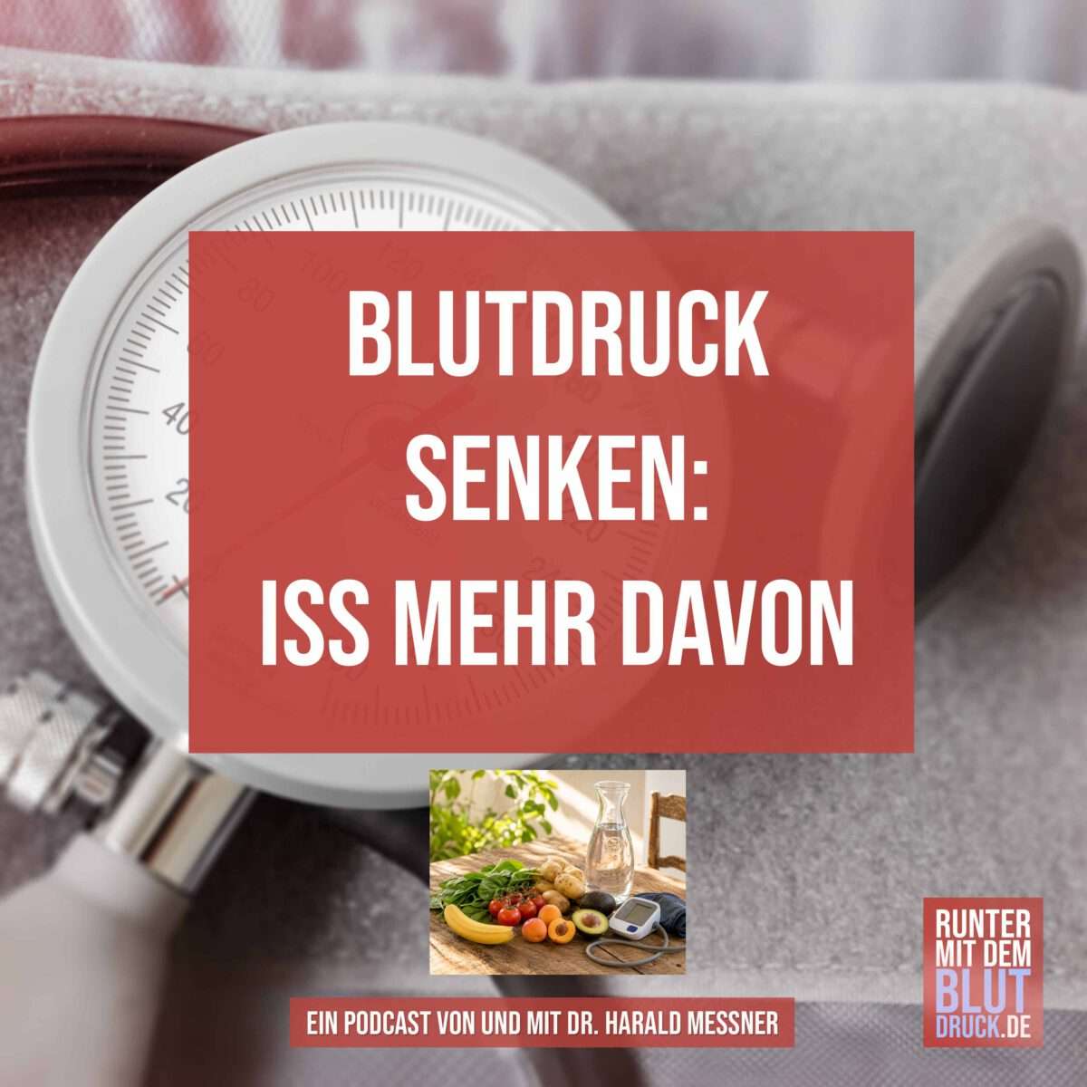 Blutdruck senken: Iss mehr davon